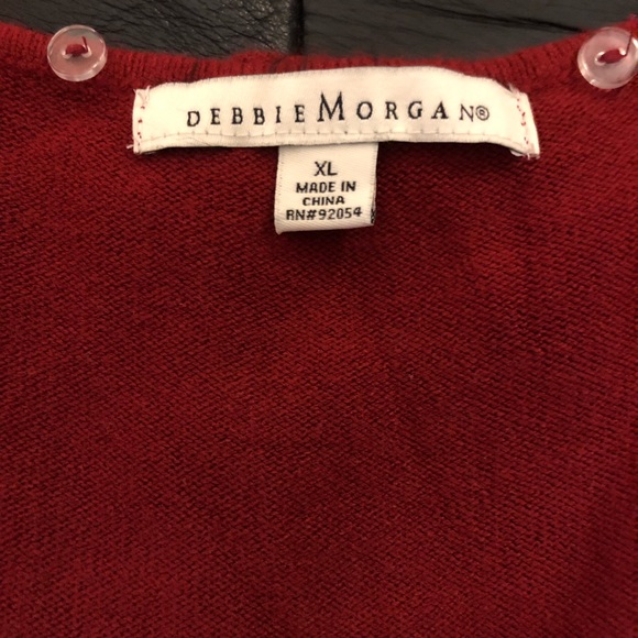 Debbie Morgan V-Neck Sweater (women’s) - XL - Picture 2 of 4